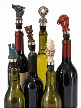 Game of Thrones House Sigil Wine Stopper Set of 6